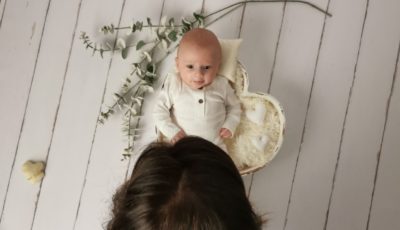 Backstage séance grand bébé au studio Les Petits Gones